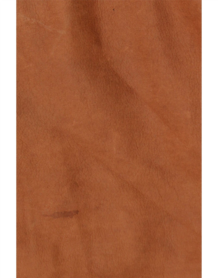 ANGELO LITRICO Gilet en cuir pour homme 2XL Cuir marron