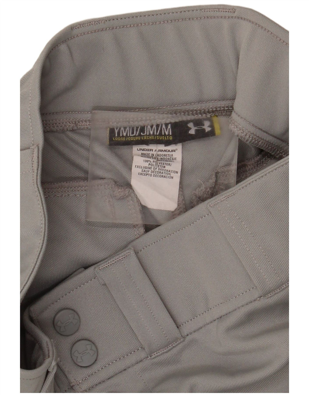 Under Armour Pantalon droit décontracté pour garçon 9-10 ans Medium W26 L28 Gris