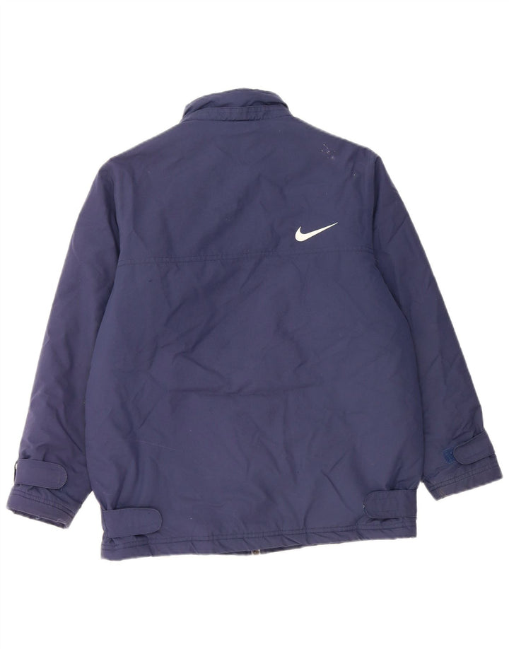 Veste coupe-vent Nike garçon 10-11 ans bleu marine moyen polyester