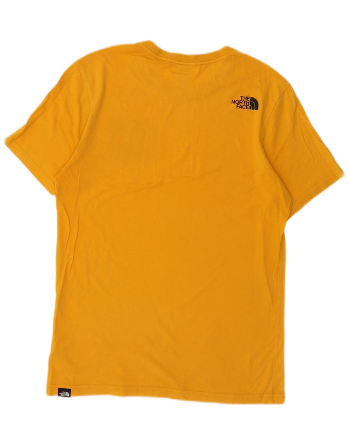 The North Face T-Shirt Homme Haut Petit Jaune Coton