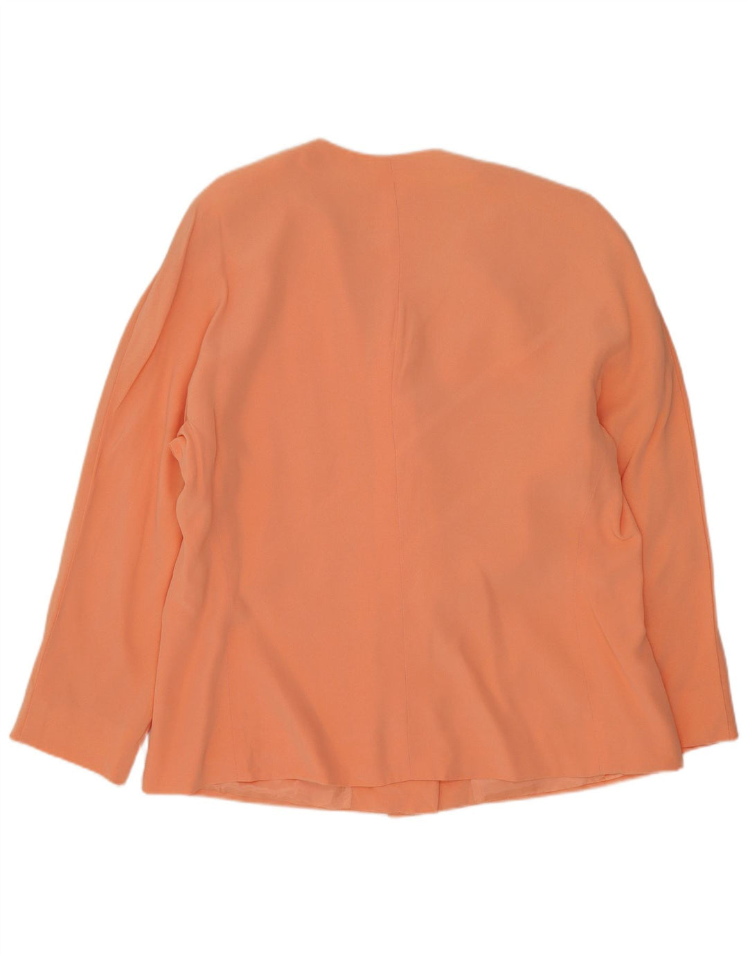 vintage Femme 1 Bouton Blazer Veste UK 16 Grand Orange
