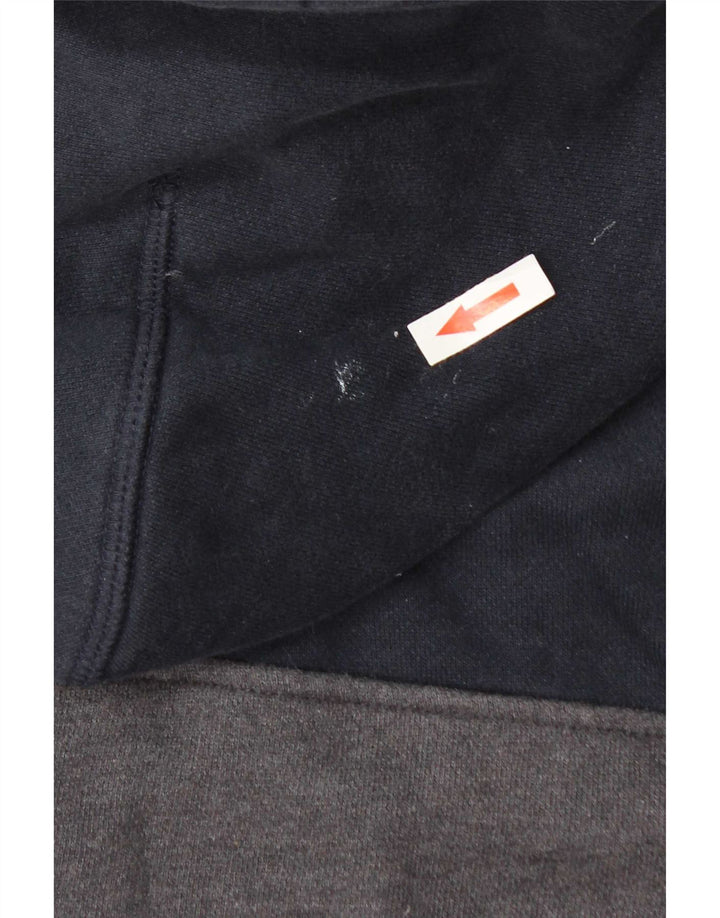 Fat Face Pull à capuche zippé pour homme en coton color block multicolore moyen