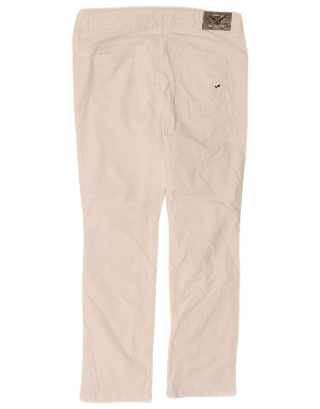 Tommy Hilfiger Jean Slim Homme W34 L34 Blanc Coton