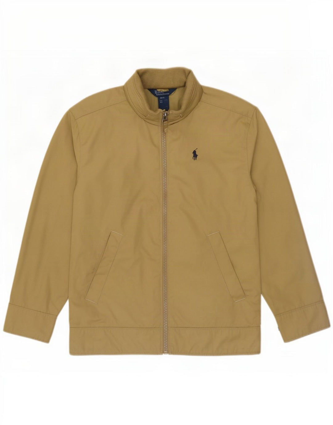 Polo Ralph Lauren Veste bomber à capuche pour garçon 7-8 ans Petit Beige Polyester