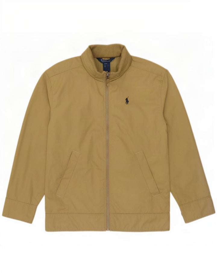 Polo Ralph Lauren Veste bomber à capuche pour garçon 7-8 ans Petit Beige Polyester