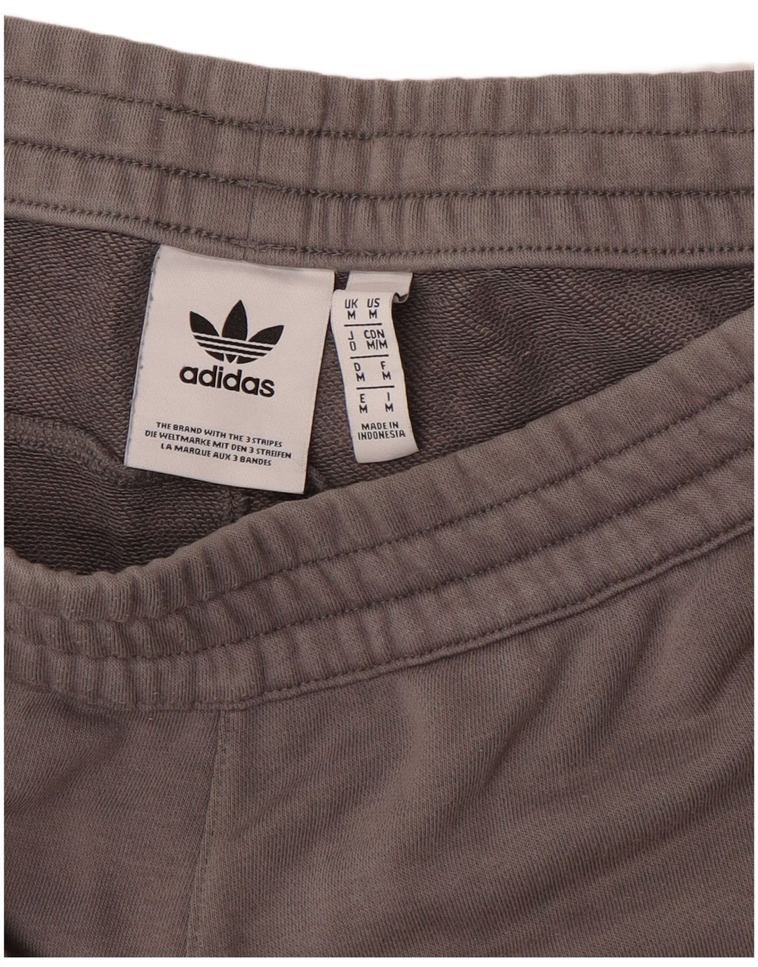 Adidas Short de sport homme gris moyen
