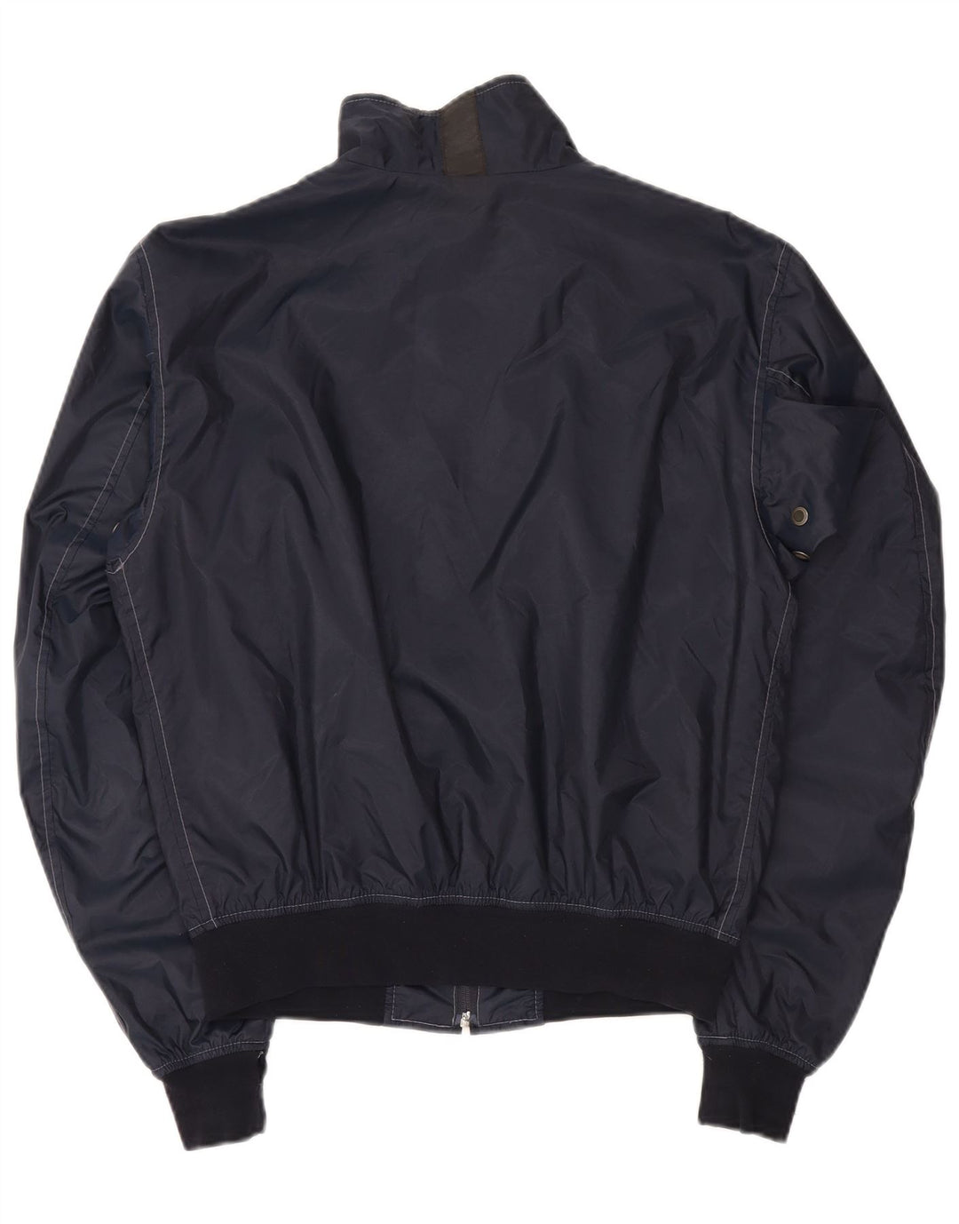 Belstaff Veste Bomber Femme UK 14 Medium Bleu Marine Nylon