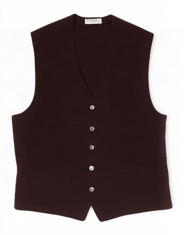 gilet homme vintage petit marron
