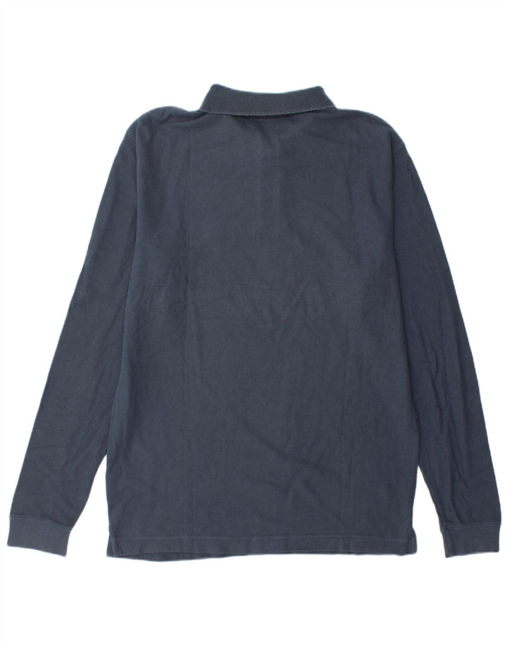 Fila Polo à Manches Longues Homme Bleu Marine Moyen Coton