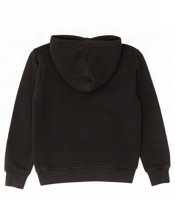Canterbury Pull à capuche graphique pour garçon 9-10 ans en coton noir