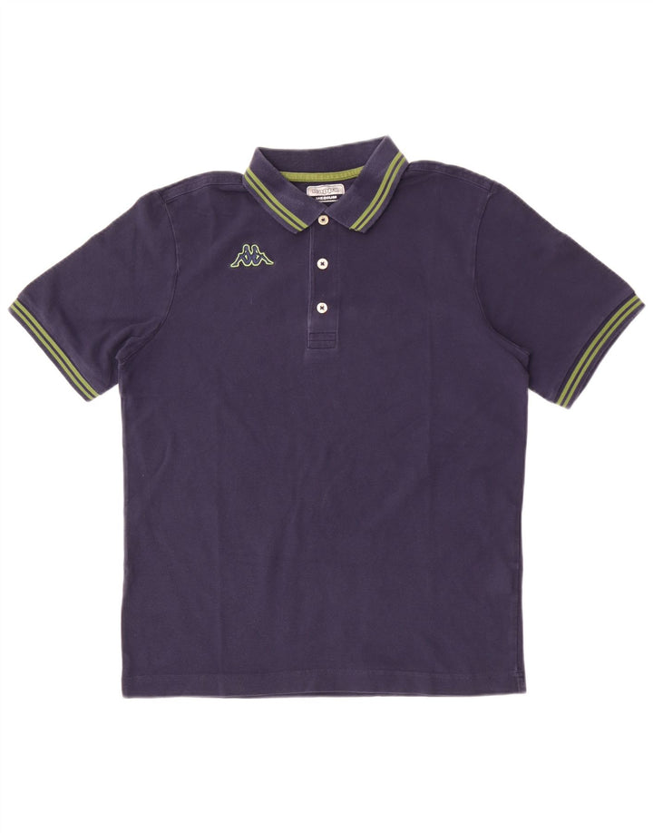 Kappa Polo Homme Bleu Marine Moyen Coton