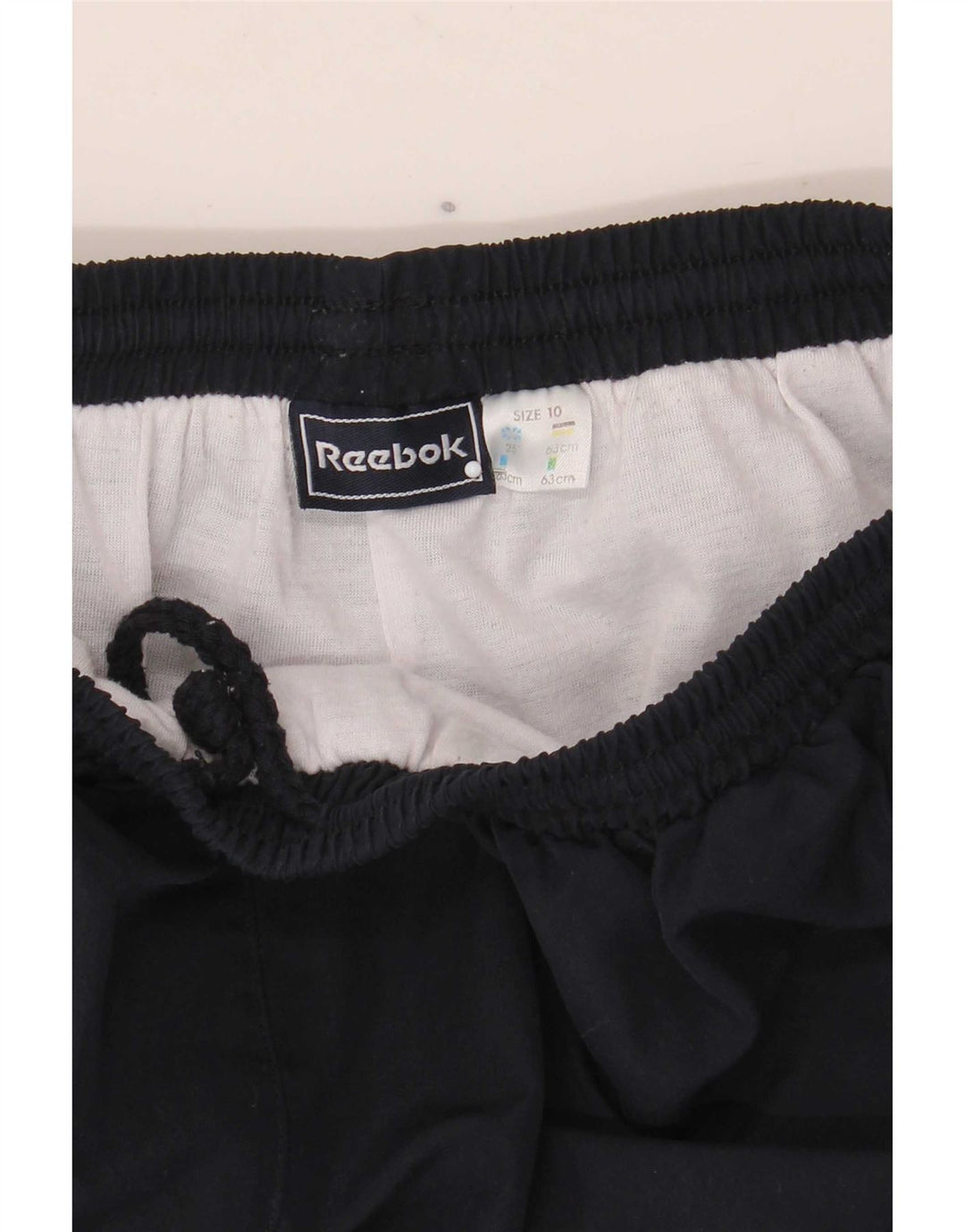 Reebok Pantalon De Survêtement Joggers XS Bleu Marine Polyester Homme