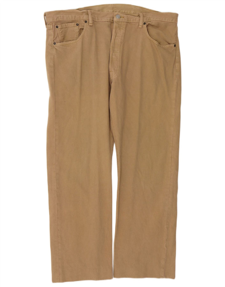 Levi's Jean Droit 501 Homme Marron Coton W40 L29