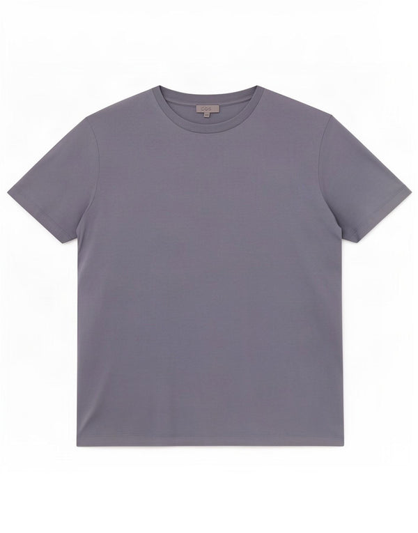 Cos T-Shirt Homme Haut Grand Bleu Coton