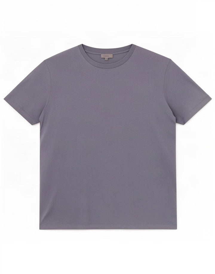 Cos T-Shirt Homme Haut Grand Bleu Coton