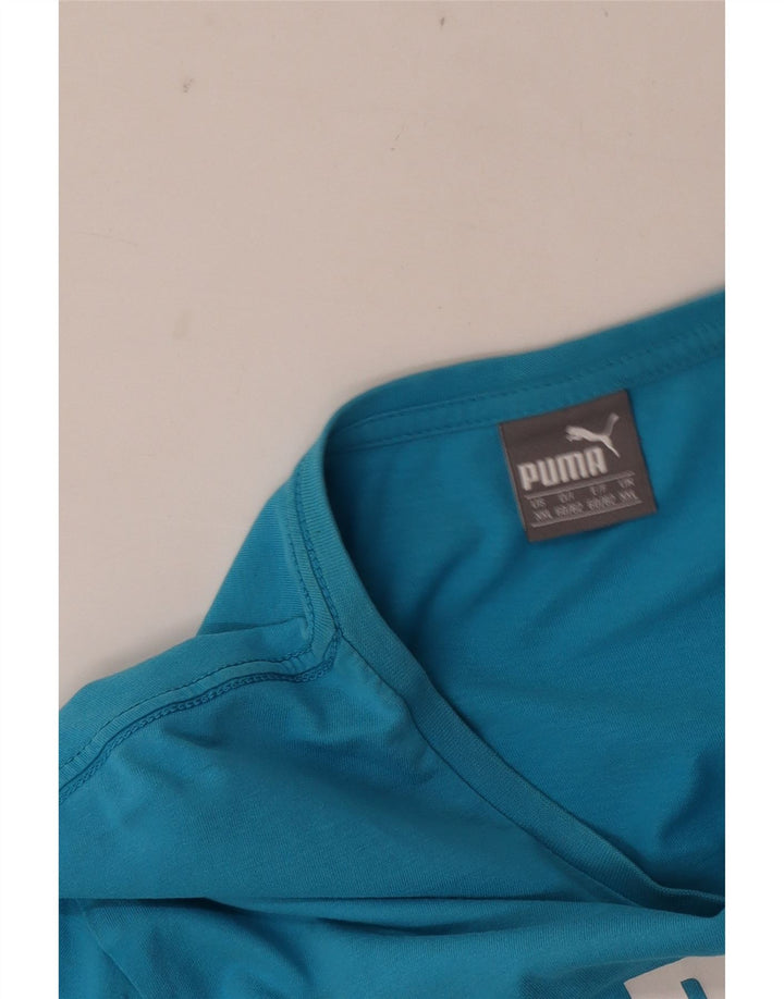 Puma T-shirt graphique pour homme 2XL Bleu