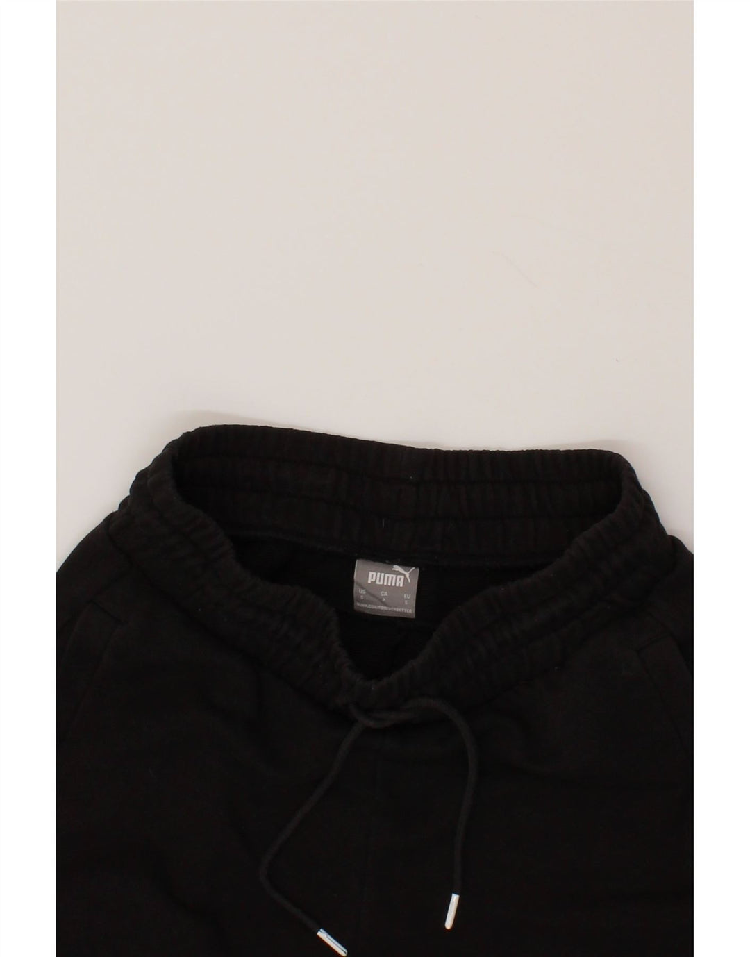 PUMA Mens Graphic Sport Shorts Small  Black Cotton Vintage Puma and Second-Hand Puma from Messina Hembry 