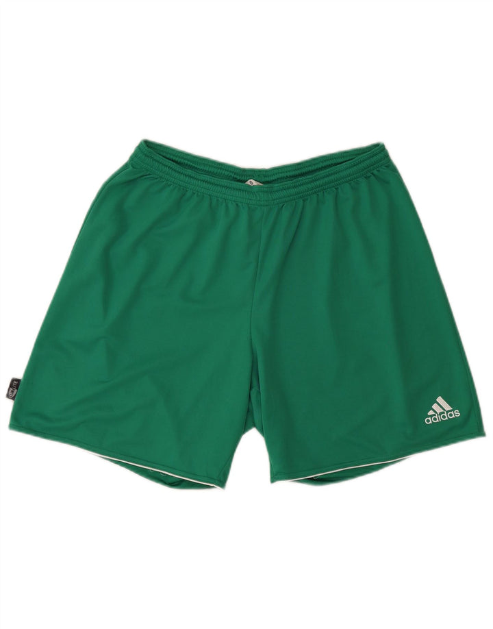 Adidas Hommes Climalite Sport Shorts Grand Vert Polyester