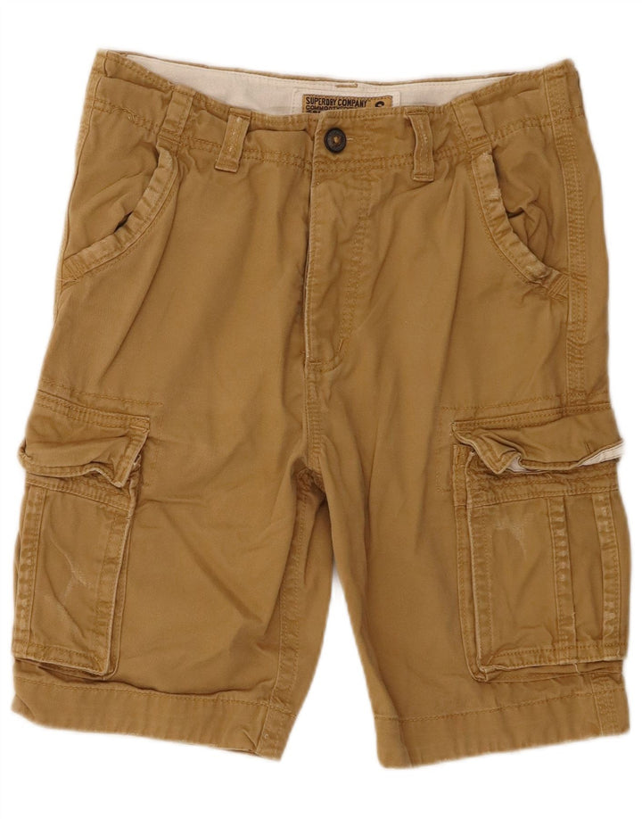 Superdry Short Cargo Homme Petit W29 Coton Beige