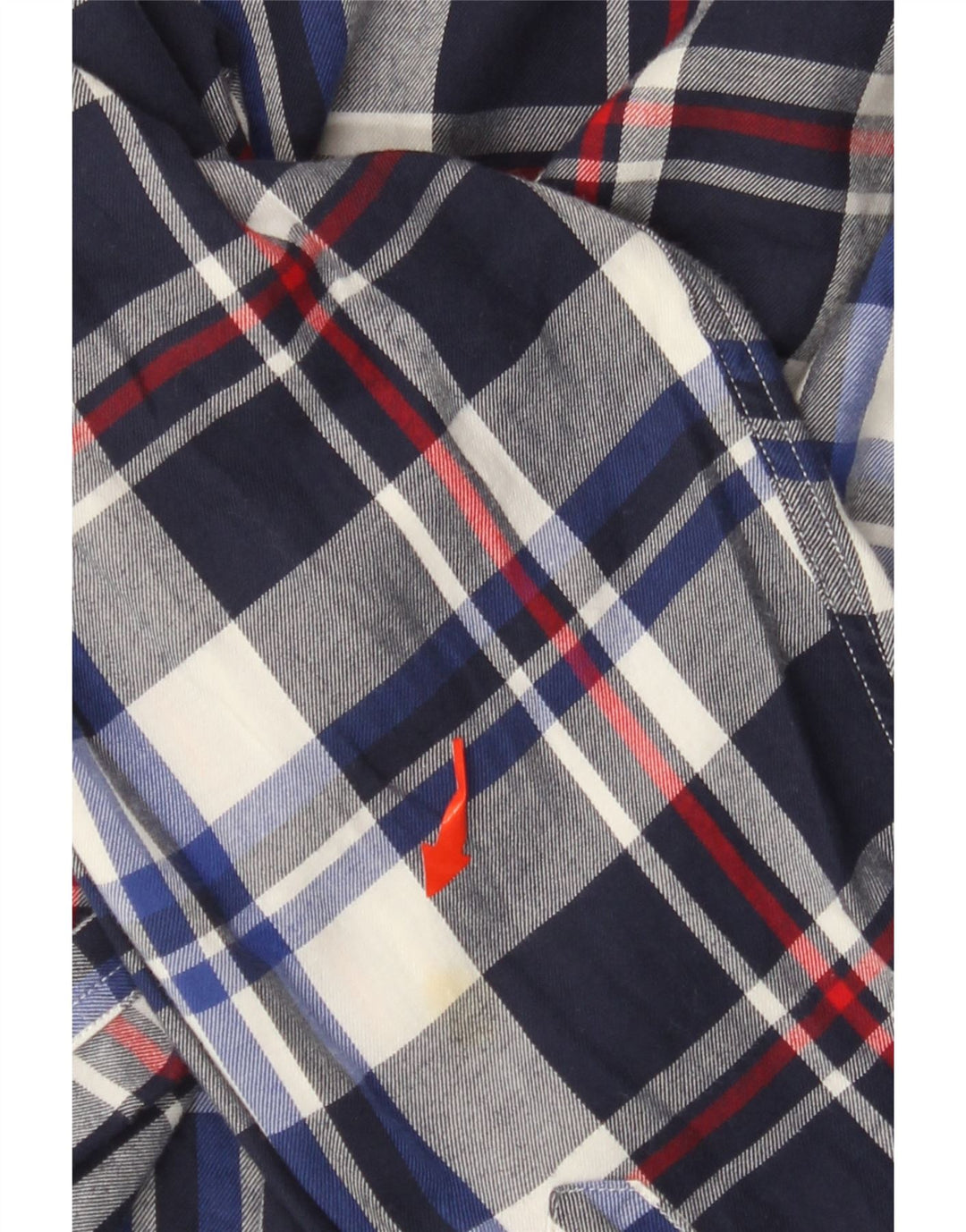 TOMMY HILFIGER Chemise New York Fit en Flanelle Homme Bleu Marine à Carreaux