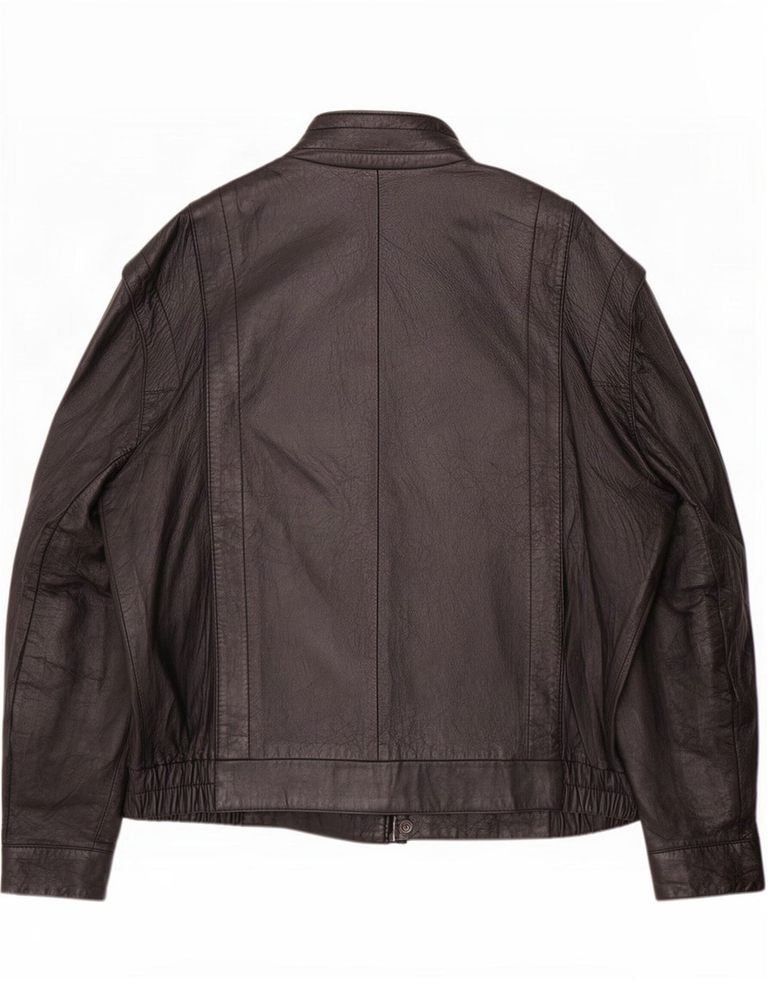 veste en cuir homme vintage IT 52 XL Noir