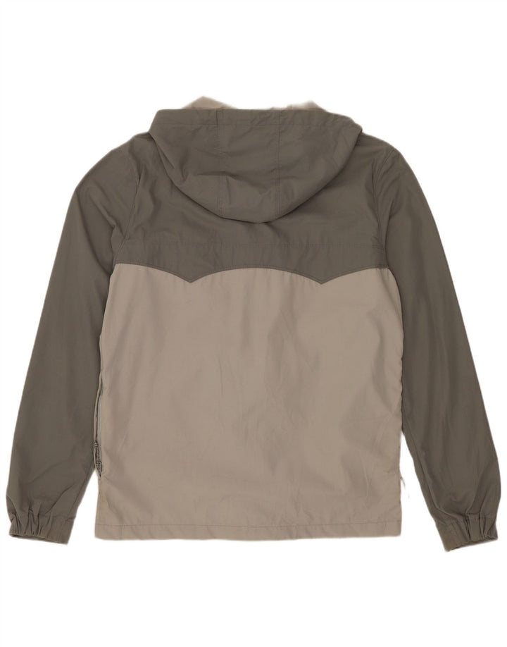 Levi's Veste de pluie à capuche pour homme UK 38 Polyester color block vert moyen
