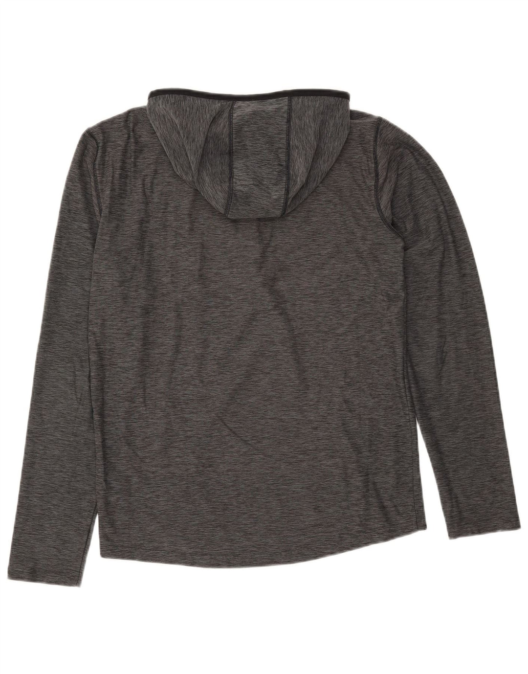 NEW BALANCE Haut de survêtement à capuche pour hommes, petit gris moucheté