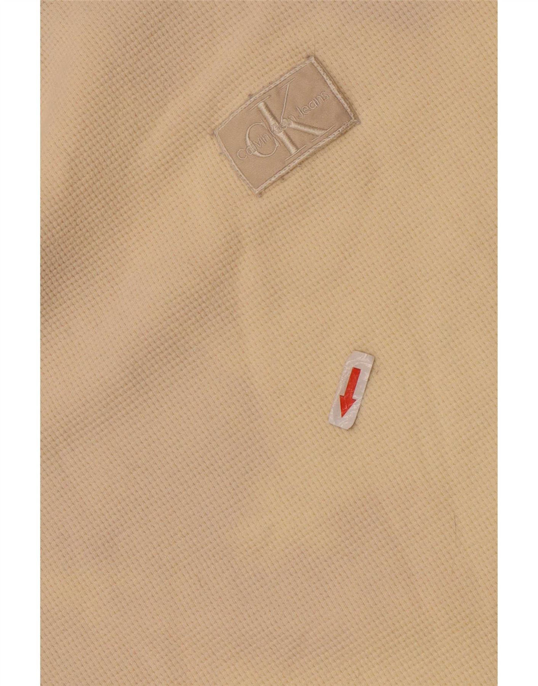 Calvin Klein Haut à manches longues pour homme XL en coton beige