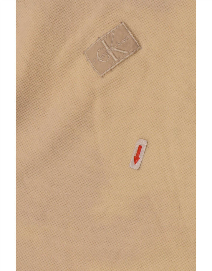 Calvin Klein Haut à manches longues pour homme XL en coton beige