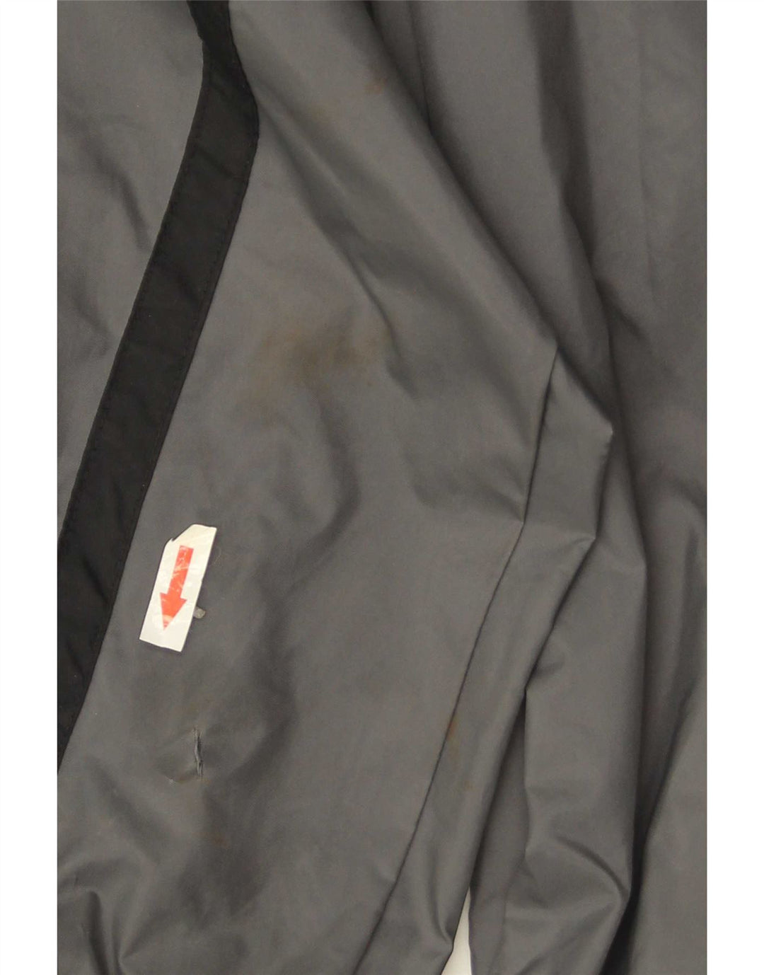 Nike Veste de pluie à capuche pour homme UK 42 XL Gris Polyester