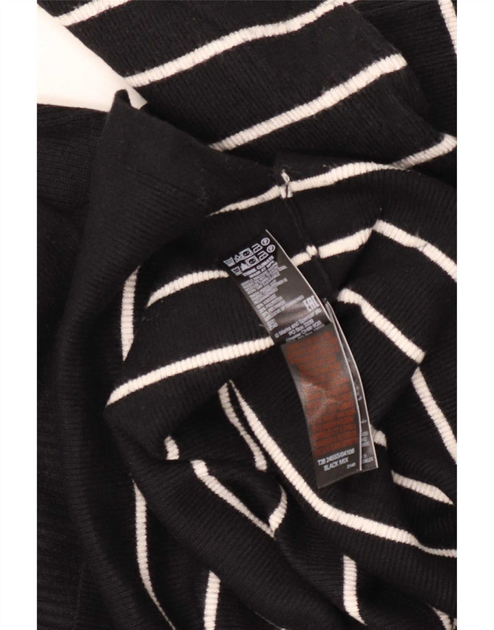 Marks & Spencer Pull col roulé pour femme UK 12 Noir moyen
