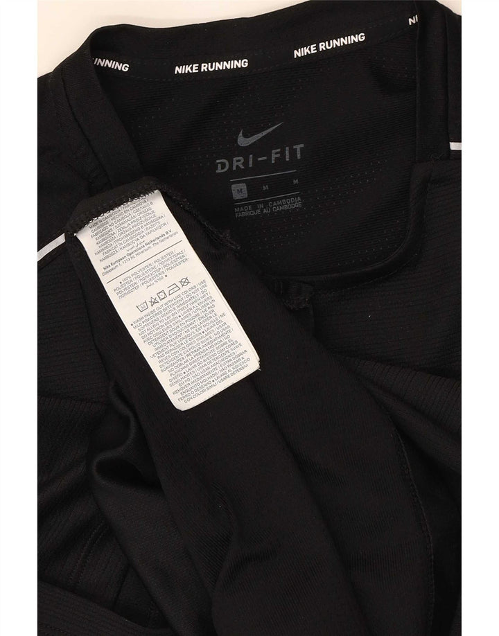 Nike Hommes Dri Fit Graphic T-Shirt Haut Noir Moyen Polyester