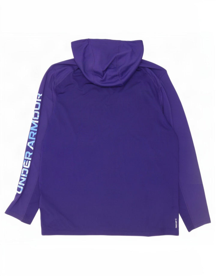 Under Armour Haut à capuche graphique à manches longues pour homme XL Violet Polyester
