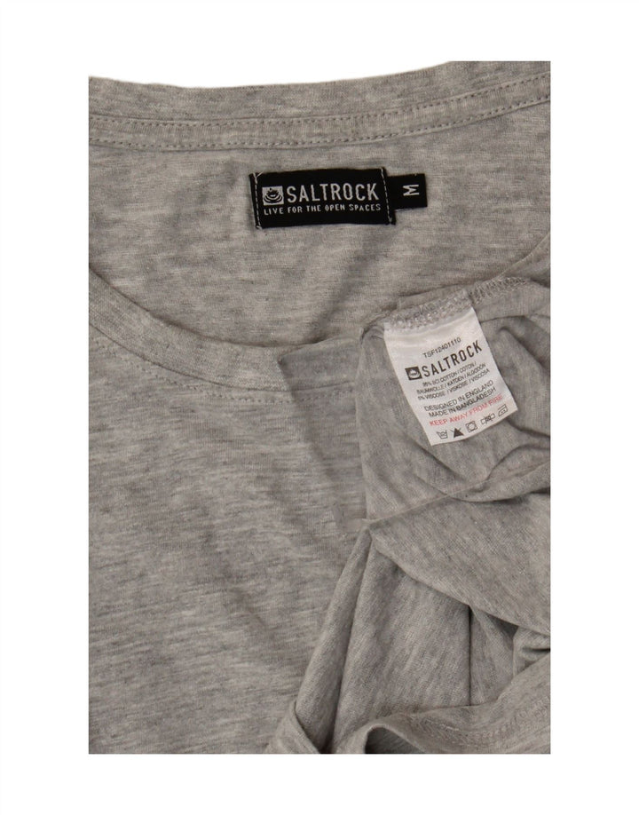Saltrock T-Shirt Homme Gris Moyen Coton