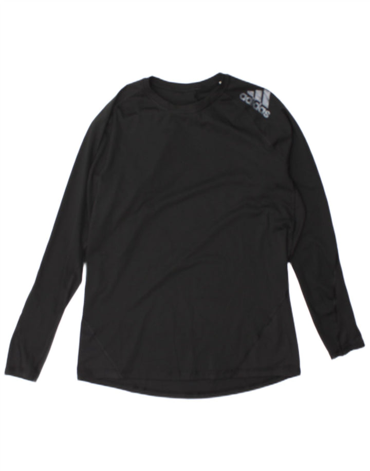 ADIDAS Haut Climacool Homme Manches Longues XL Noir