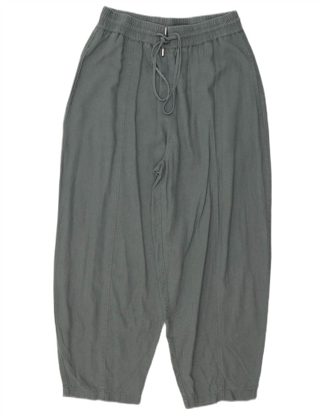 Zara Pantalon Sarouel Femme Petit W26 L24 Vert