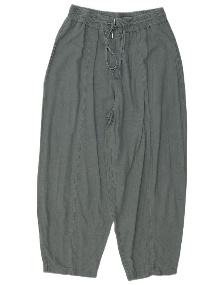 Zara Pantalon Sarouel Femme Petit W26 L24 Vert