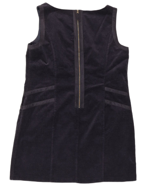 Laura Ashley Robe fourreau sans manches en velours côtelé pour femme UK 18 XL Bleu marine