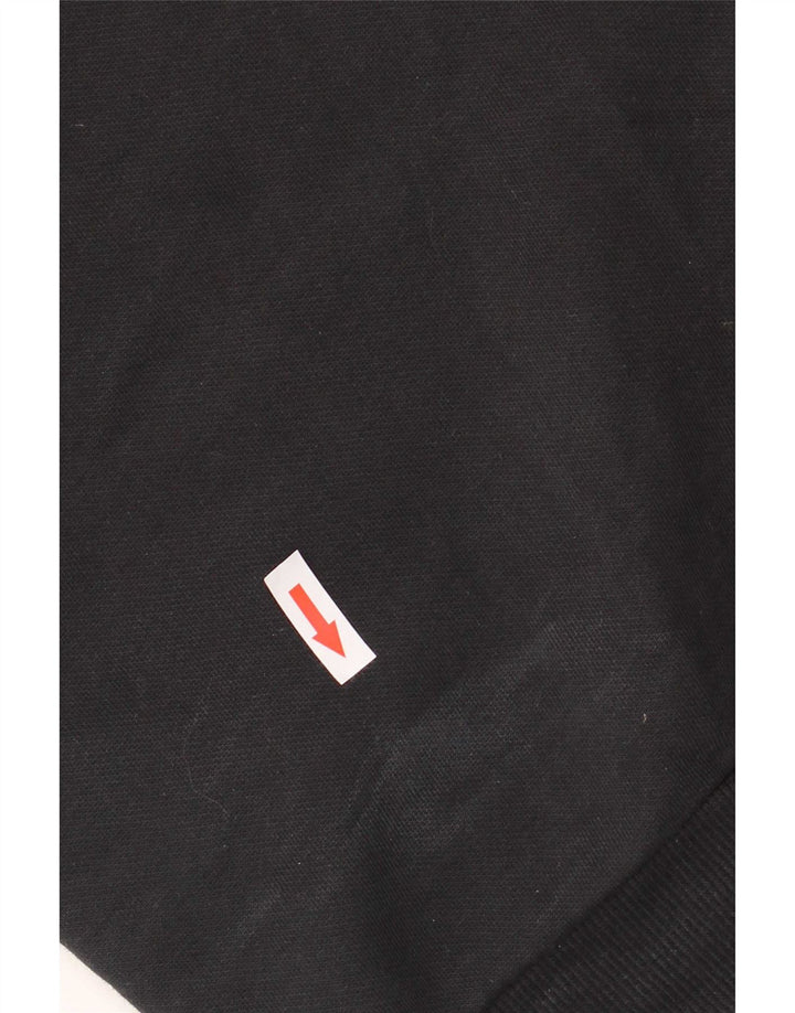 Puma Sweat-shirt pour homme en coton noir Taille L