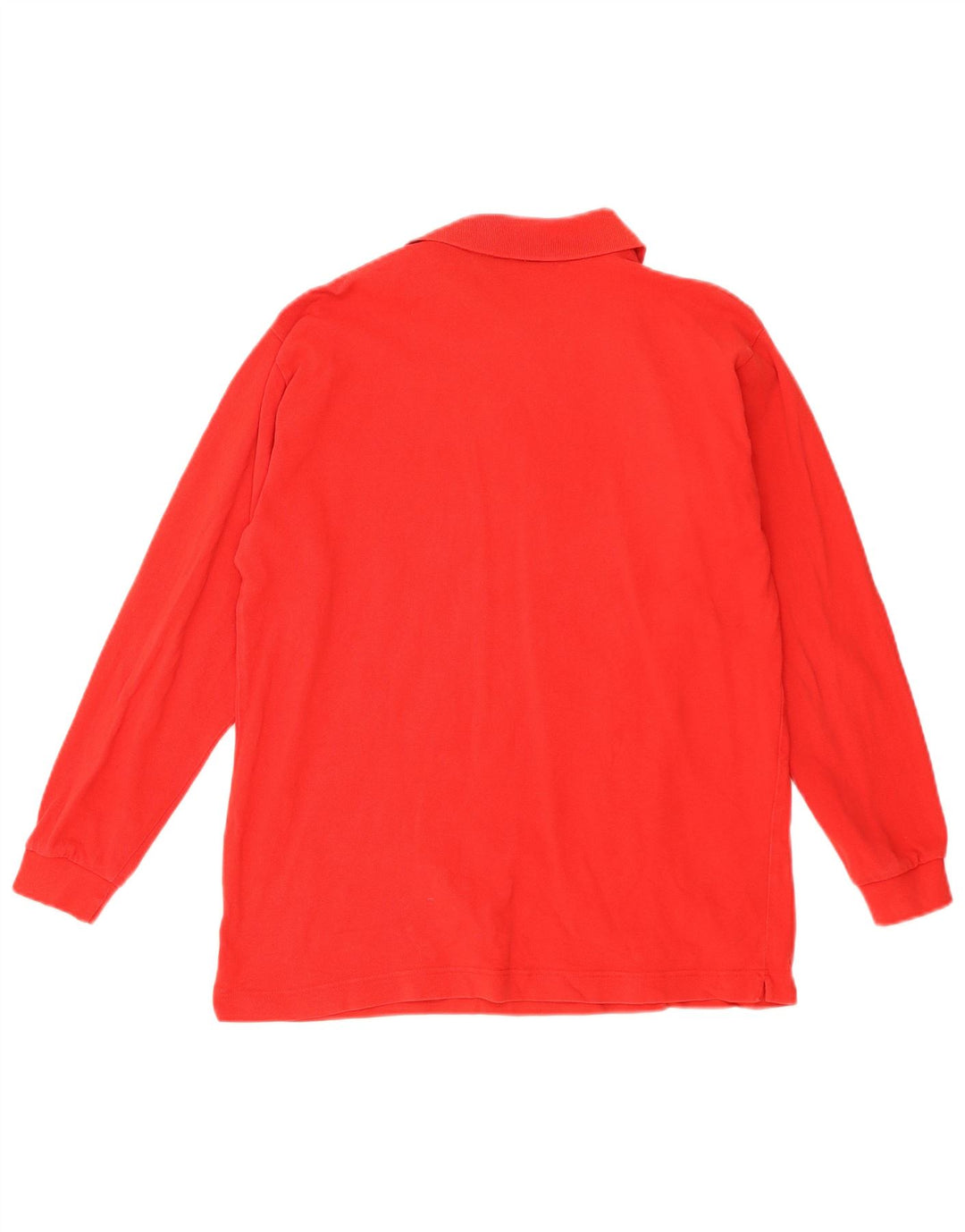 Kappa Polo à Manches Longues Homme Rouge Moyen Coton