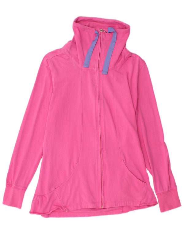 Champion Veste de survêtement Heritage Fit pour femme UK 14 Large Rose Coton