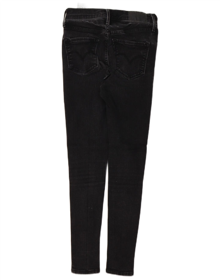 LEVI'S Jean super skinny taille haute 720 femme W25 L26 coton noir