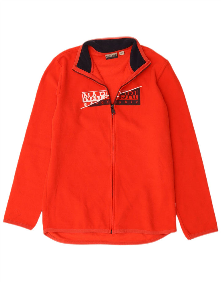 Napapijri Veste Polaire Graphique Garçon 13-14 ans Rouge Polyester