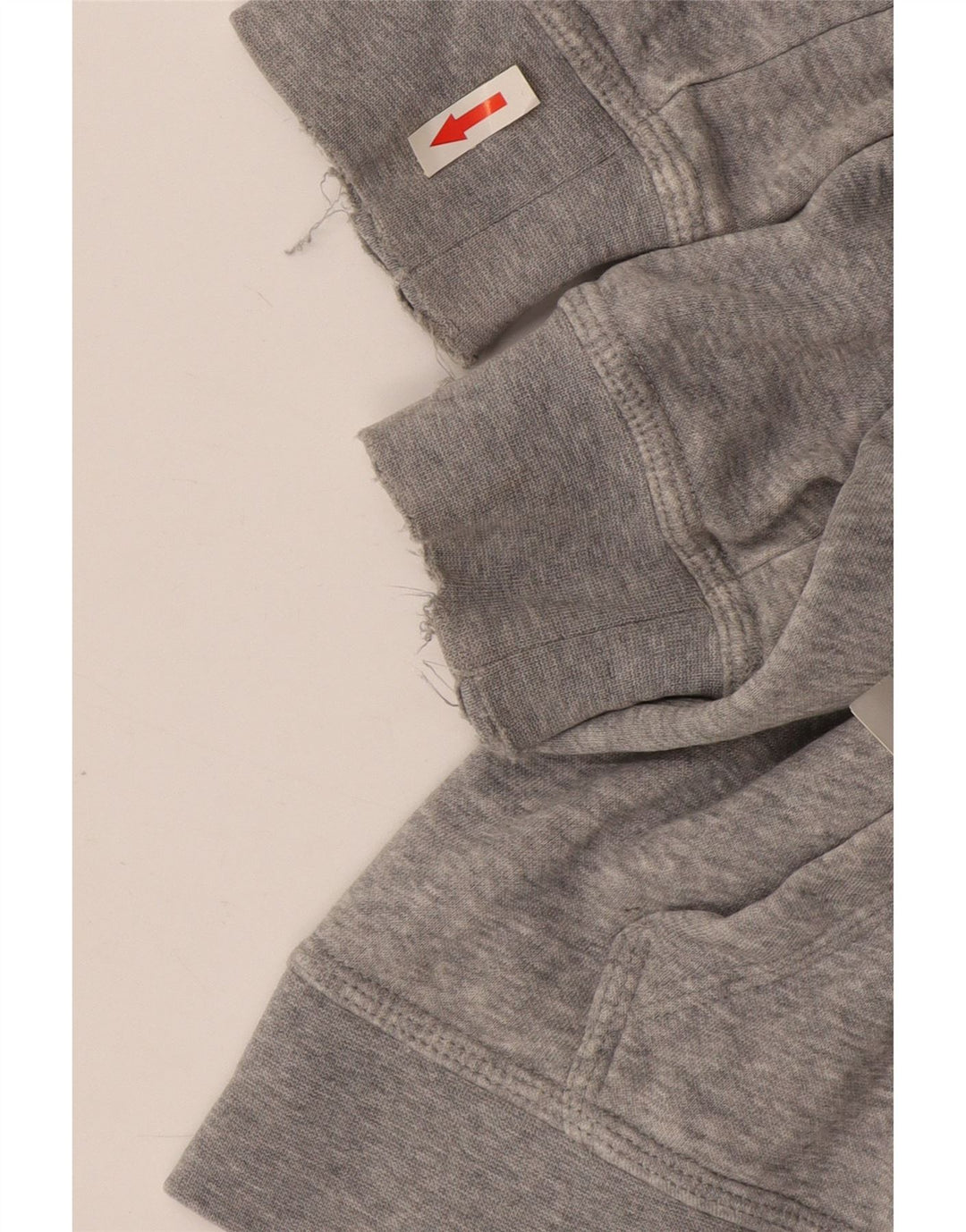 Nike Pull à capuche en coton gris moyen pour homme
