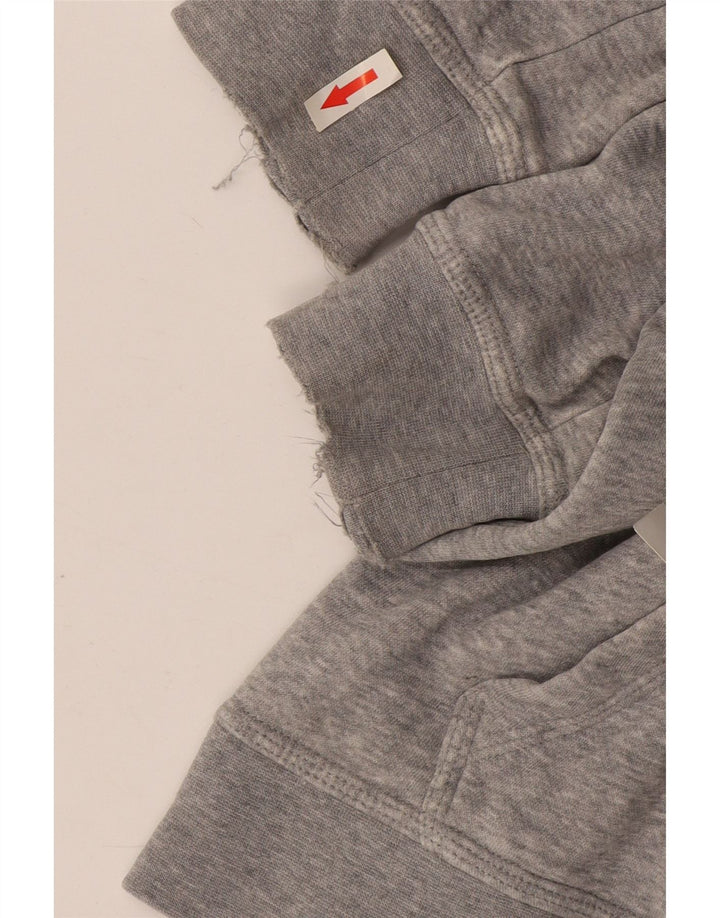 Nike Pull à capuche en coton gris moyen pour homme