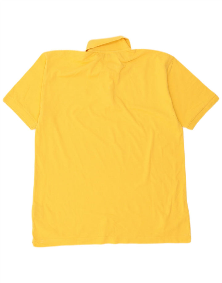 Kappa Polo Homme XL Jaune Coton