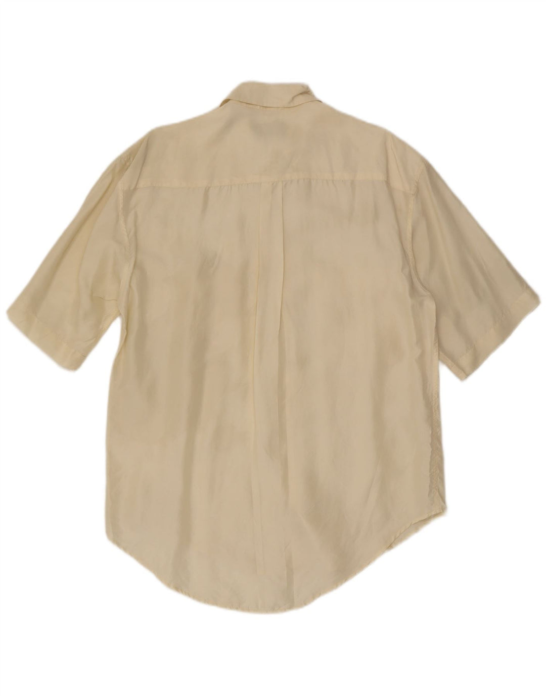 Chemise à Manches Courtes Seventy Homme Blanc Moyen Soie