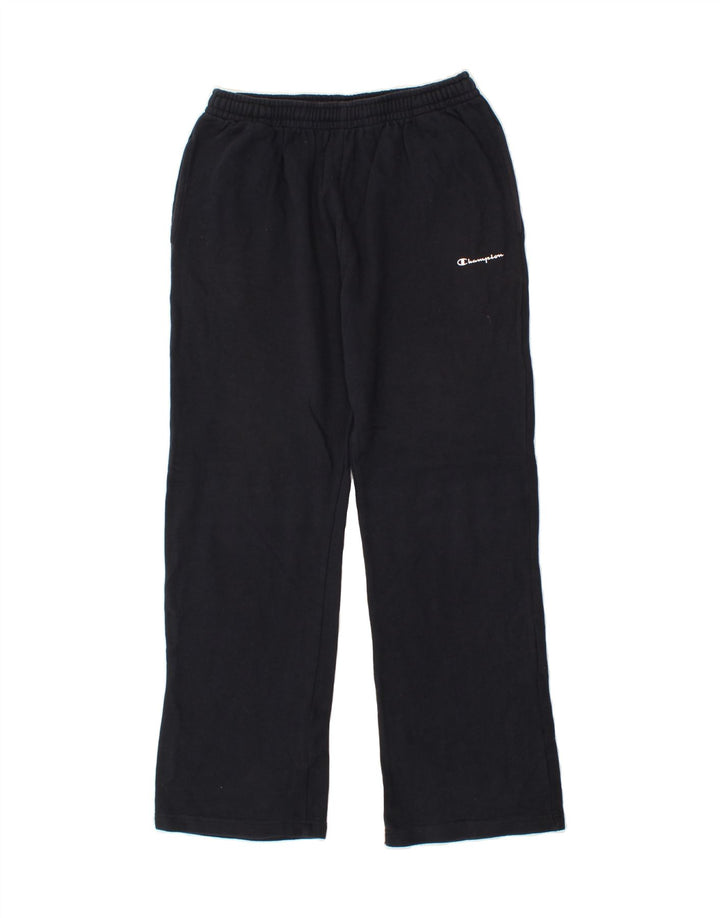 CHAMPION Mens Tracksuit Trousers Large  Navy Blue Cotton Vintage Champion and Second-Hand Champion from Messina Hembry 