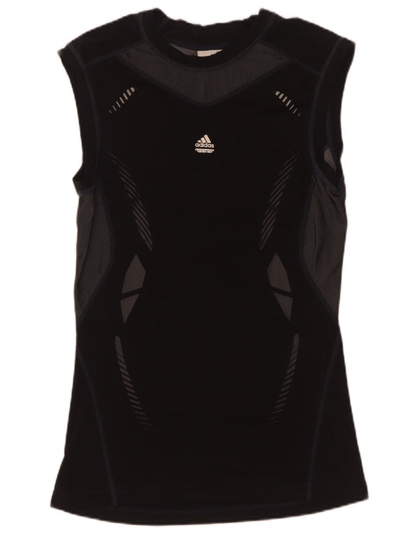 Adidas Hommes Climacool Graphic Débardeur Noir Moyen Colorblock Polyester