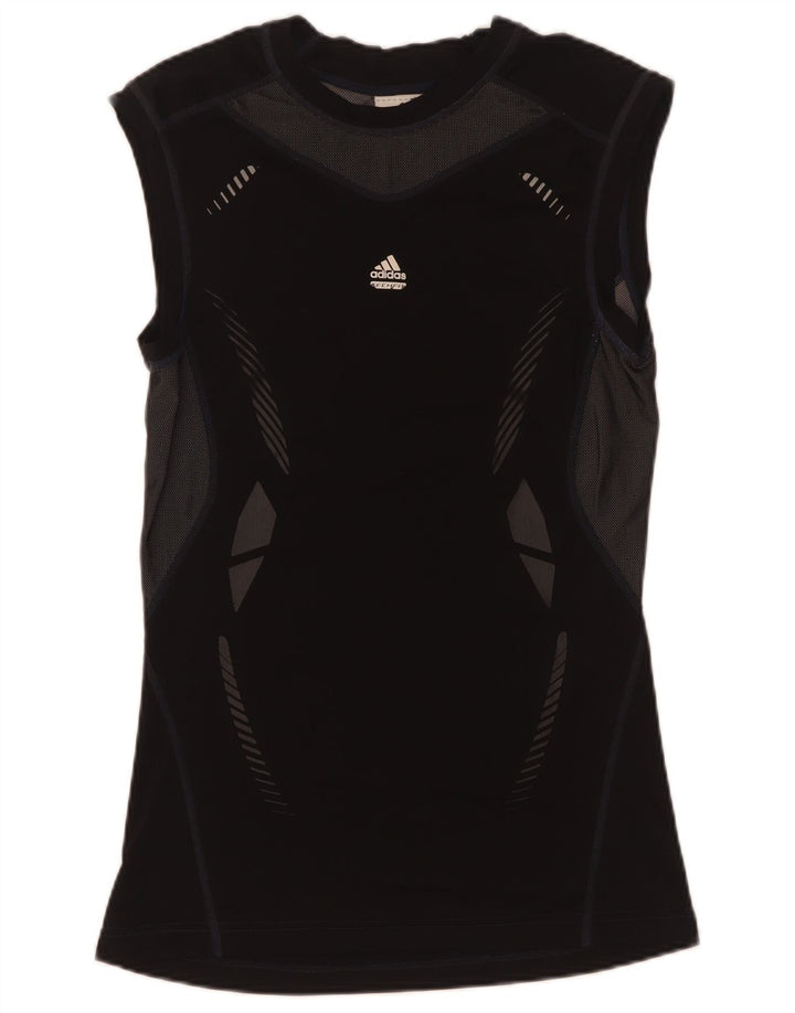 Adidas Hommes Climacool Graphic Débardeur Noir Moyen Colorblock Polyester